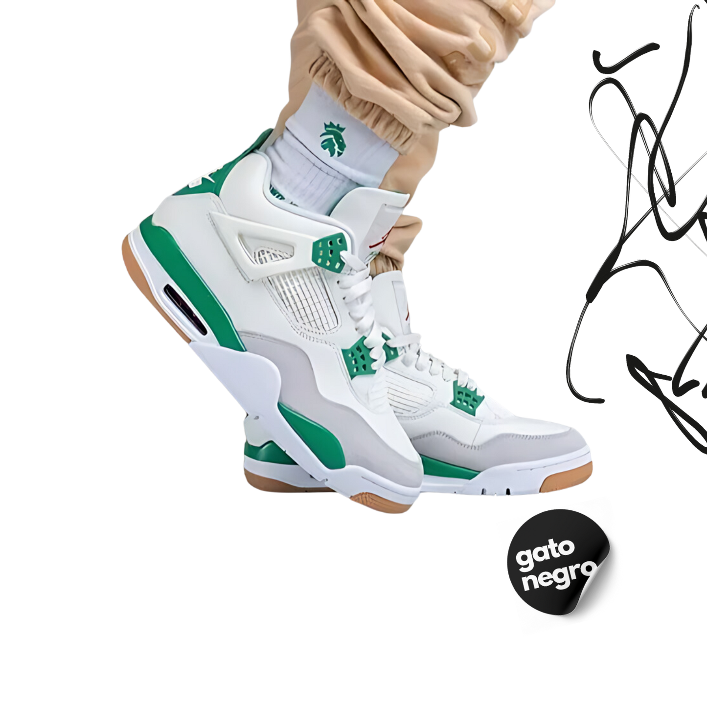 Nike SB x Air Jordan 4 - Pine Green