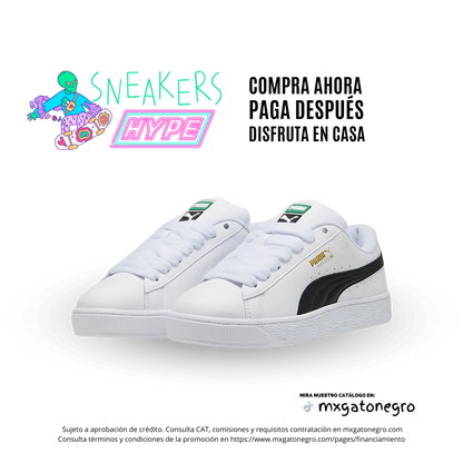 Puma basket classic white sneakers best sale