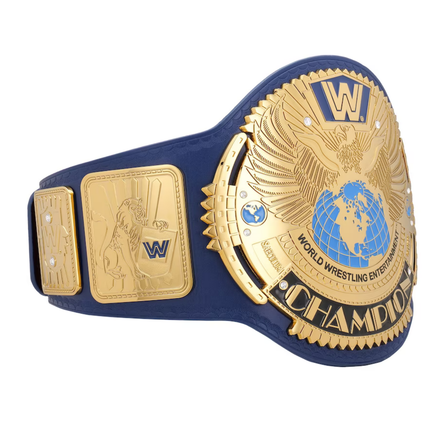 Blue WWE Big Eagle Championship Replica Title Belt