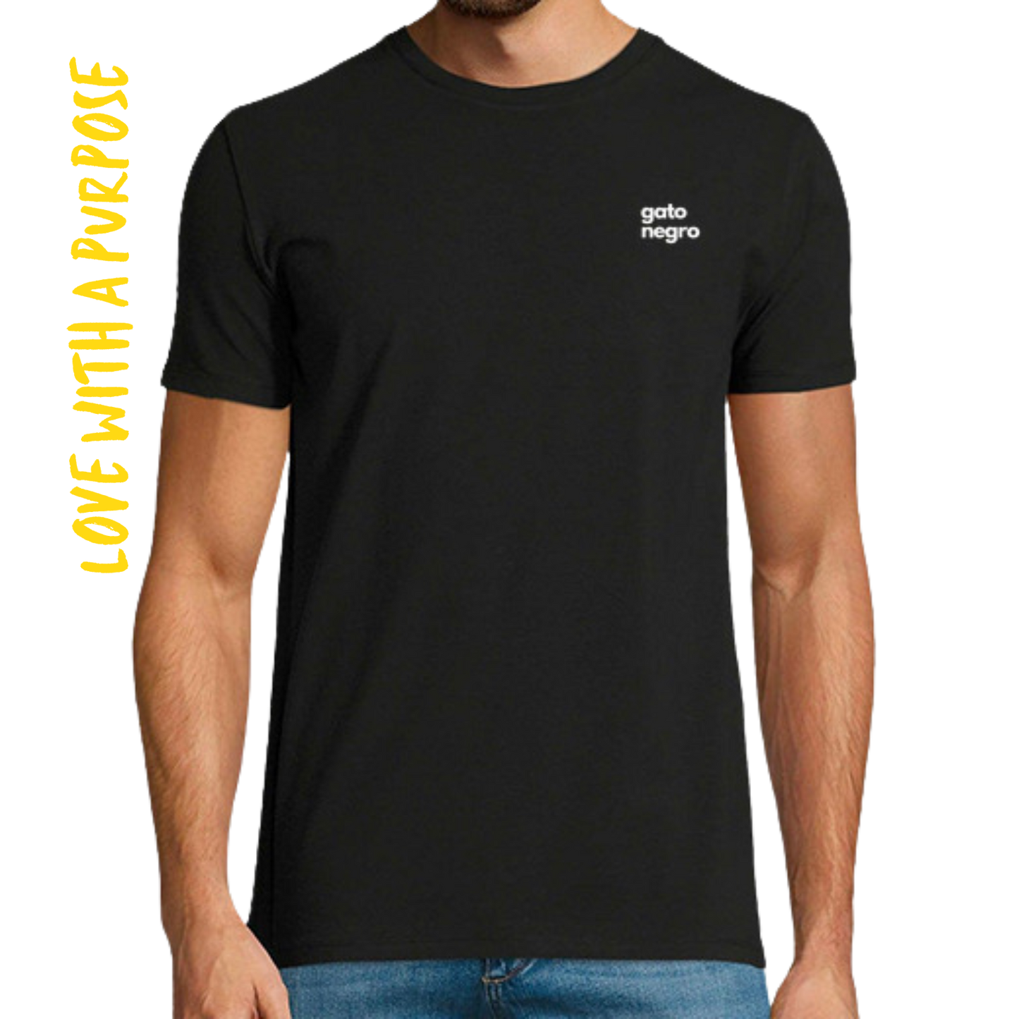 Love with a Purpose - T-Shirt Black