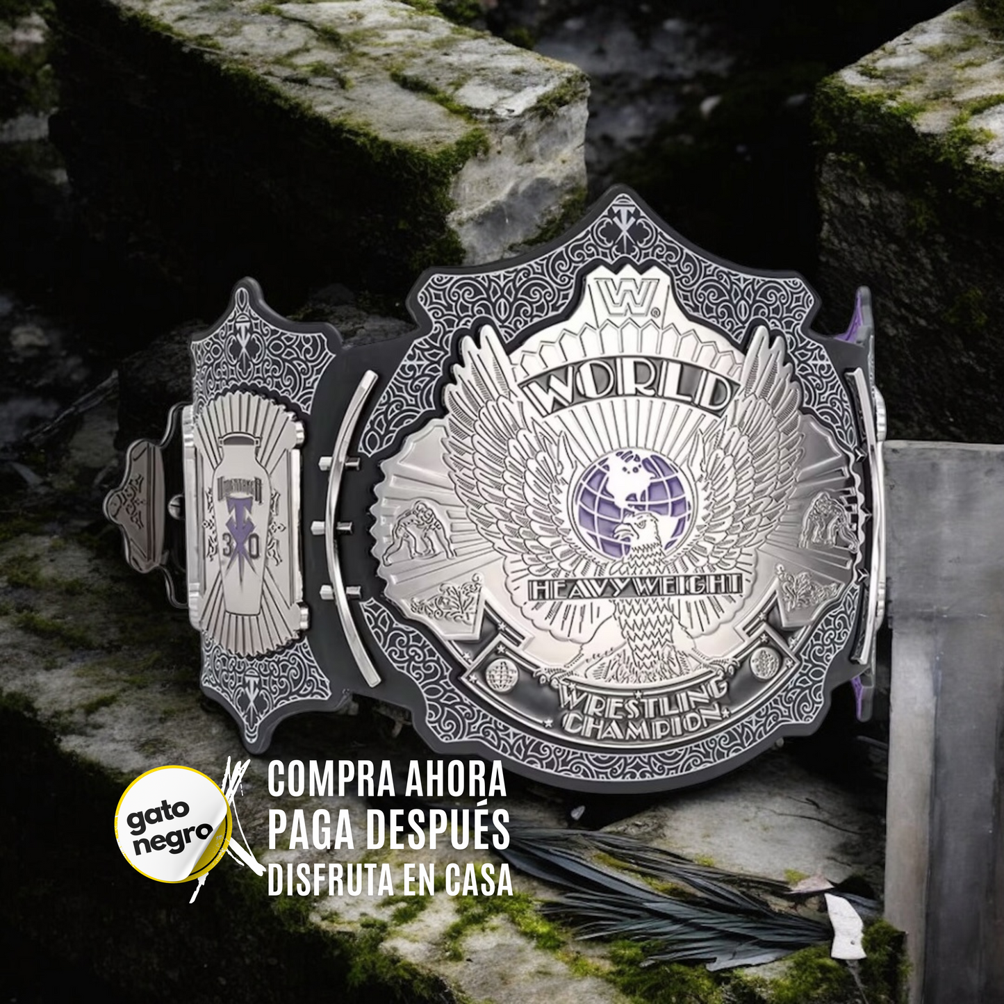 The Undertaker 30 Years Signature Series Championship Replica Title Belt