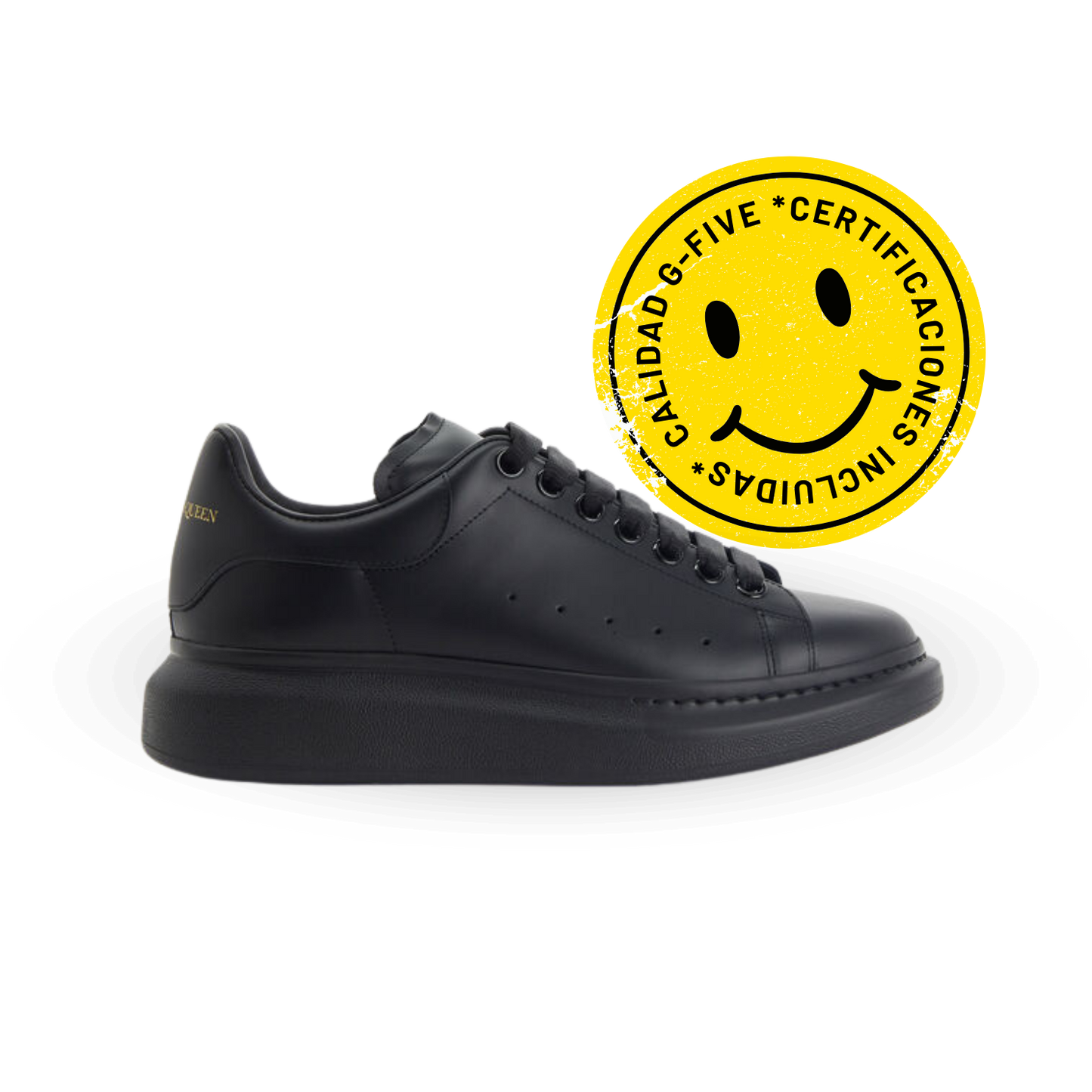 Tenis Casuales Larry en piel - Negros