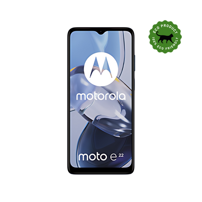 Motorola e22 (RE-Store) - Azul - 64GB (Case + Screen Protector PREMIUM)