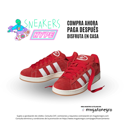 Adidas Campus 00s Rojos