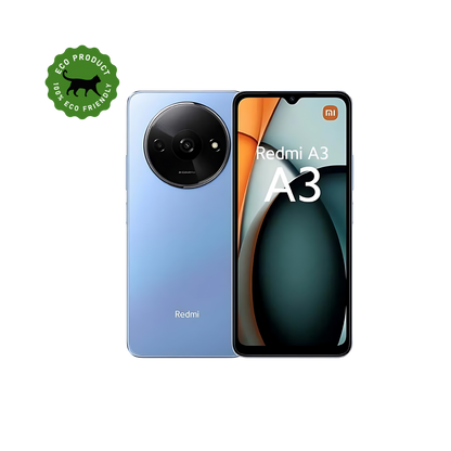 Xiaomi Redmi A3 (RE-Store) - Azul - 128GB (Case + Screen Protector PREMIUM)