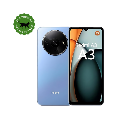 Xiaomi Redmi A3 (RE-Store) - Azul - 128GB (Case + Screen Protector PREMIUM)