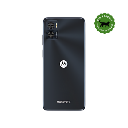 Motorola e22 (RE-Store) - Negro - 64GB (Case + Screen Protector PREMIUM)