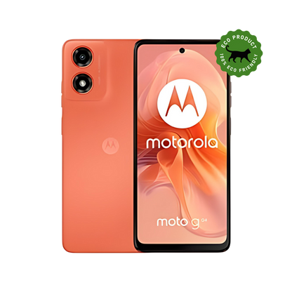 Motorola G04 (RE-Store) - Naranja PANTONE - 128GB (Case + Screen Protector PREMIUM)