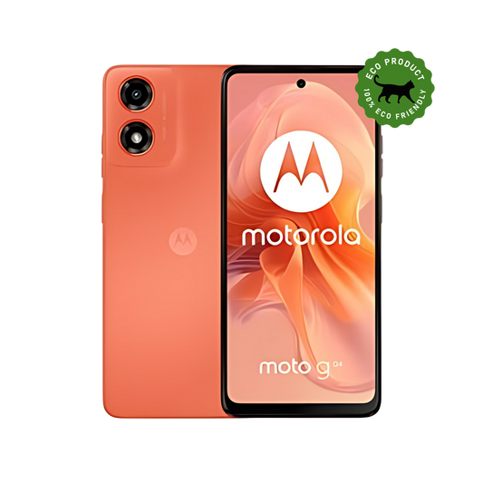 Motorola G04 (RE-Store) - Naranja PANTONE - 128GB (Case + Screen Protector PREMIUM)