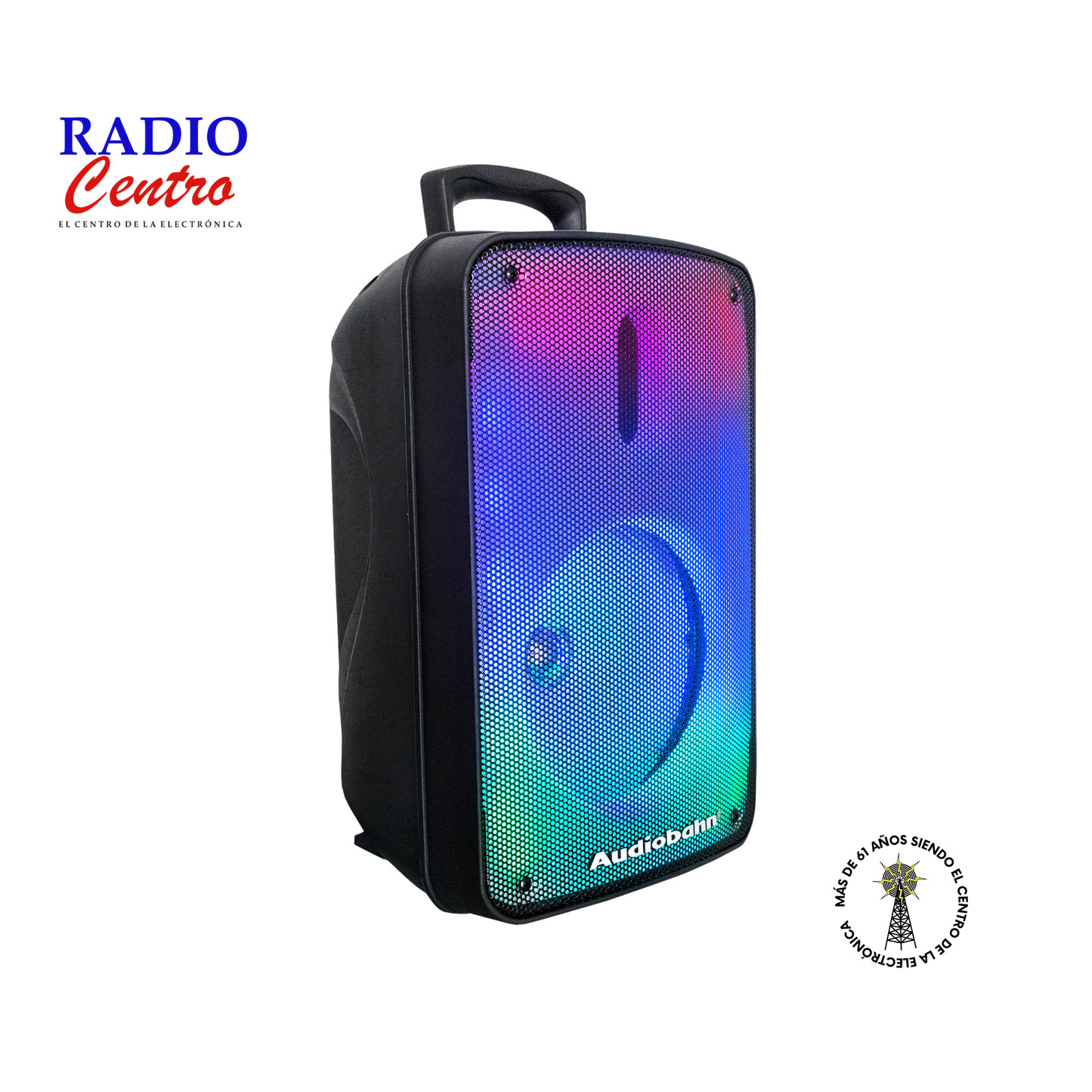 Bafle De 8″ Con Batería Recargable Flame Light – Radio Centro