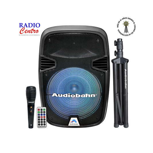 Bafle Recargable 15″ profesional – Radio Centro