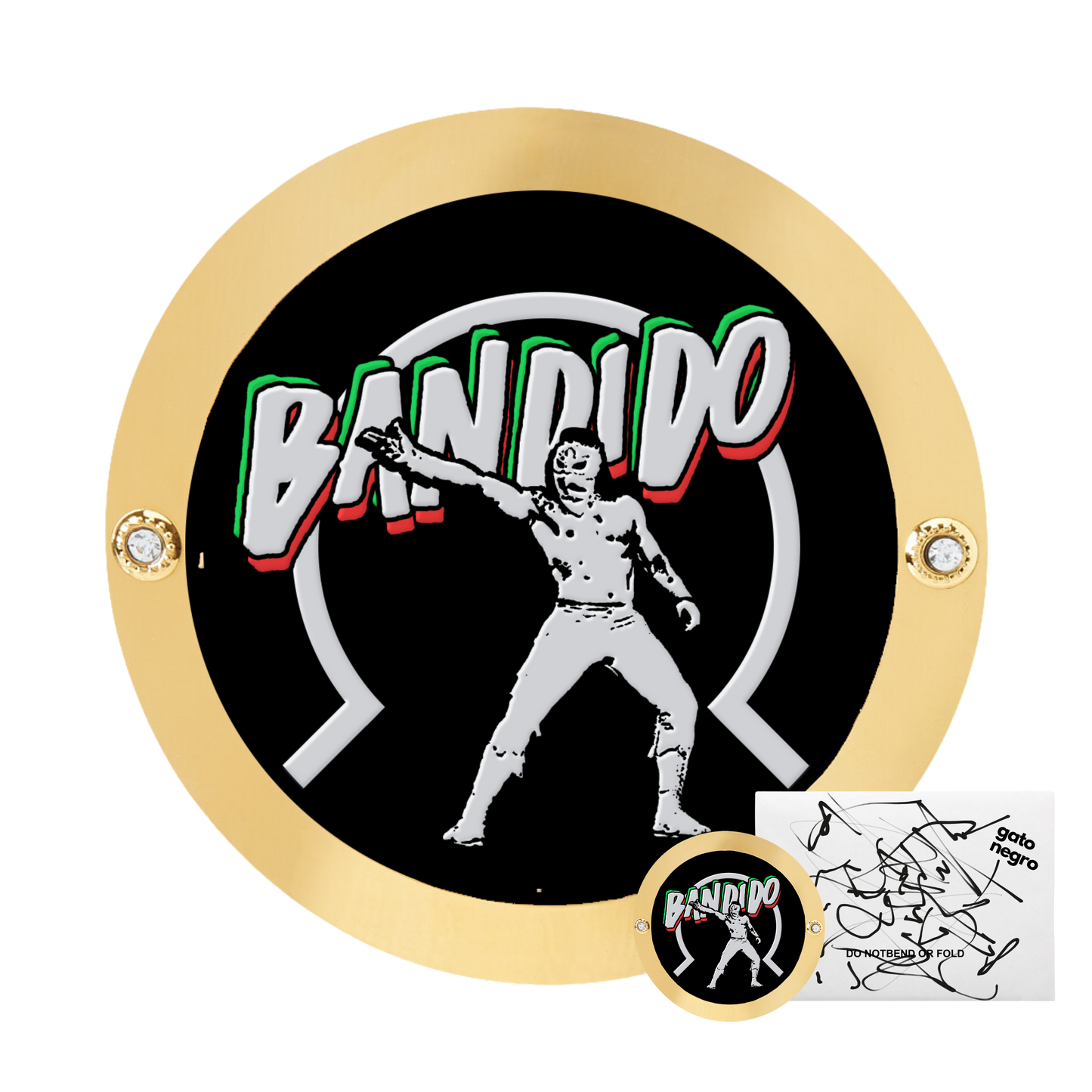 Custom Bandido Replica Side Plate Set