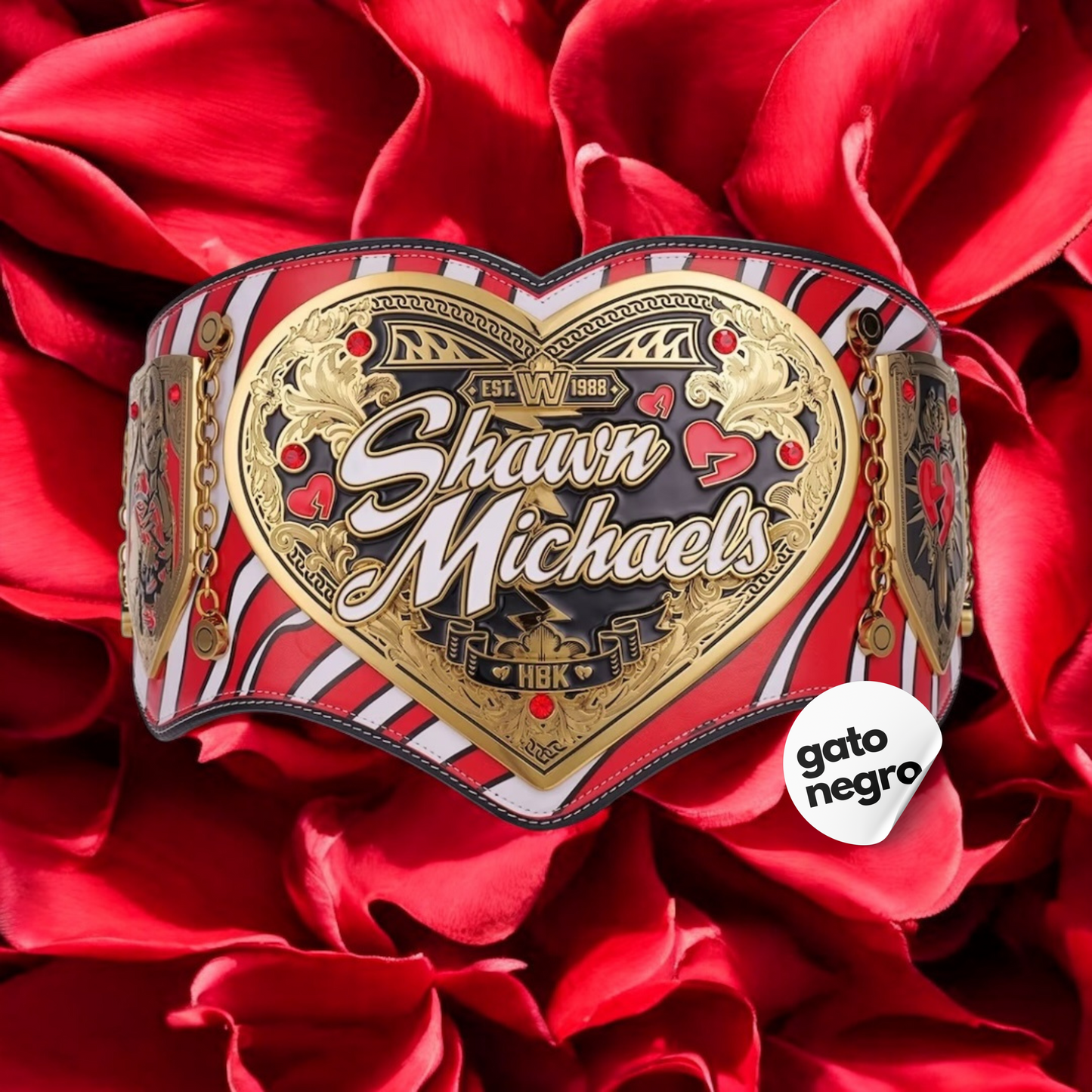 Shawn Michaels Legacy Championship Replica Title Belt