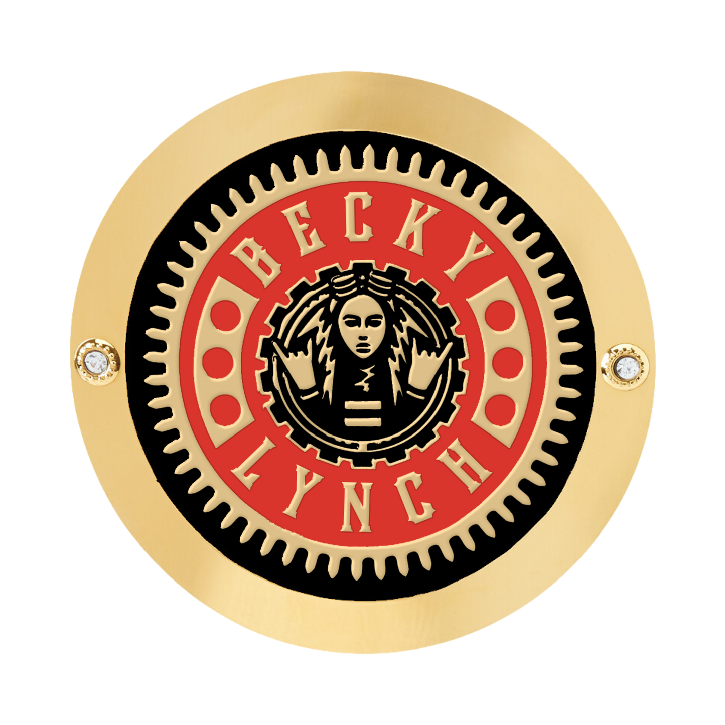 Becky Lynch Replica Side Plate Set