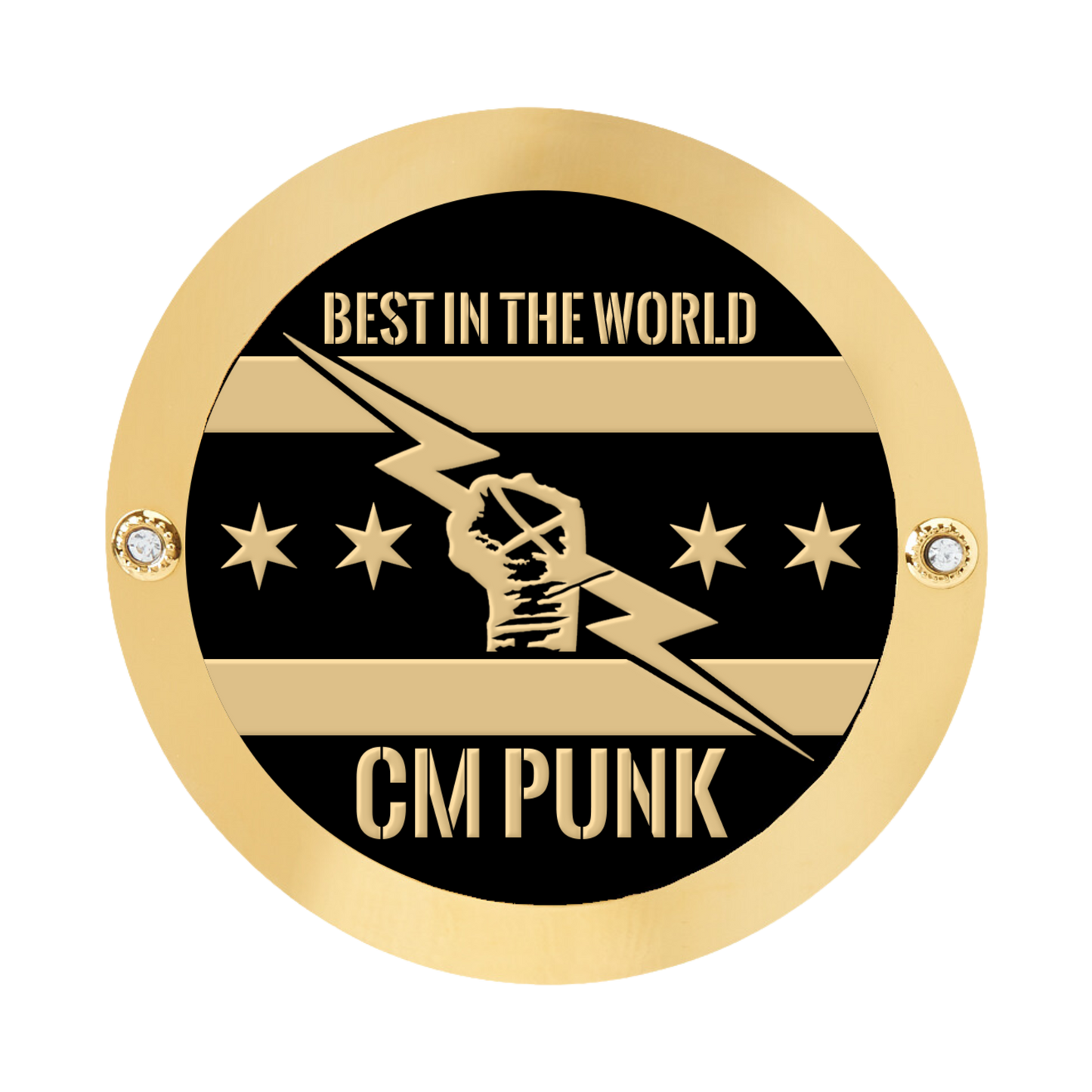 CM Punk Replica Side Plate Set