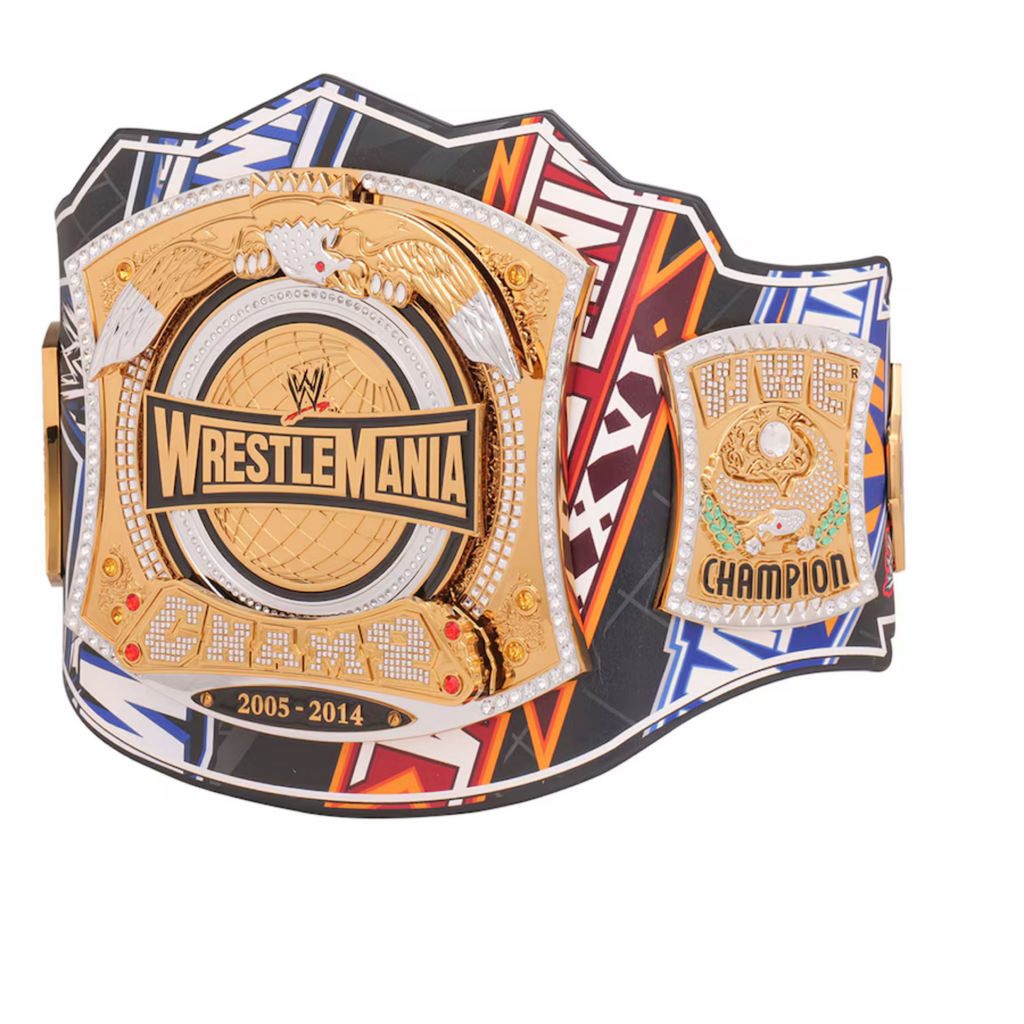 WWE Spinner 40 Years of Wrestlemania Championship Replica Title Belt