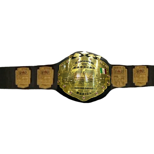 AAA Wrestling Title Belt Replica World Couples Championship