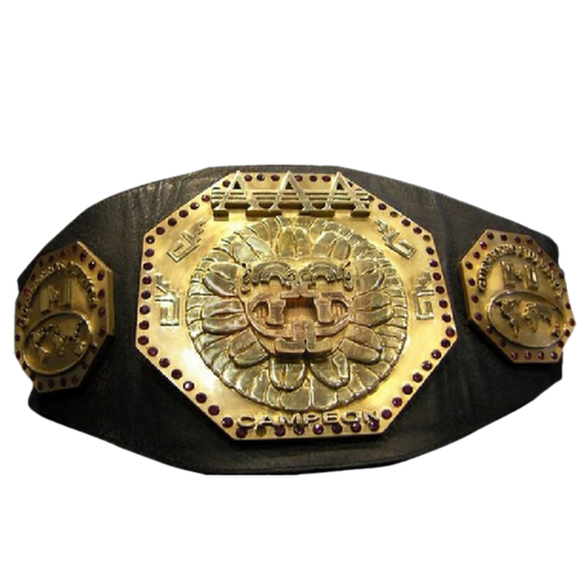 AAA Wrestling Mega Championship Replica Title Belt