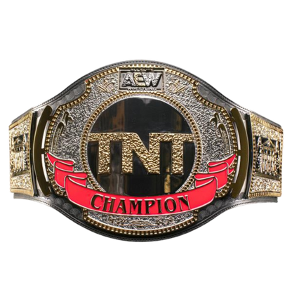 AEW TNT Championship Black Replica Title Belt 