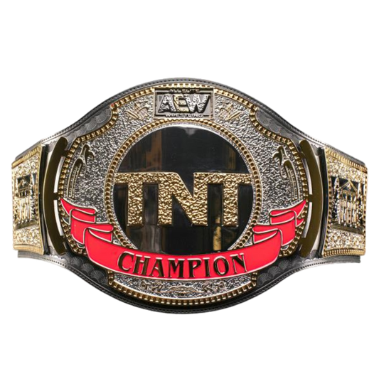 AEW TNT Championship Black Replica Title Belt