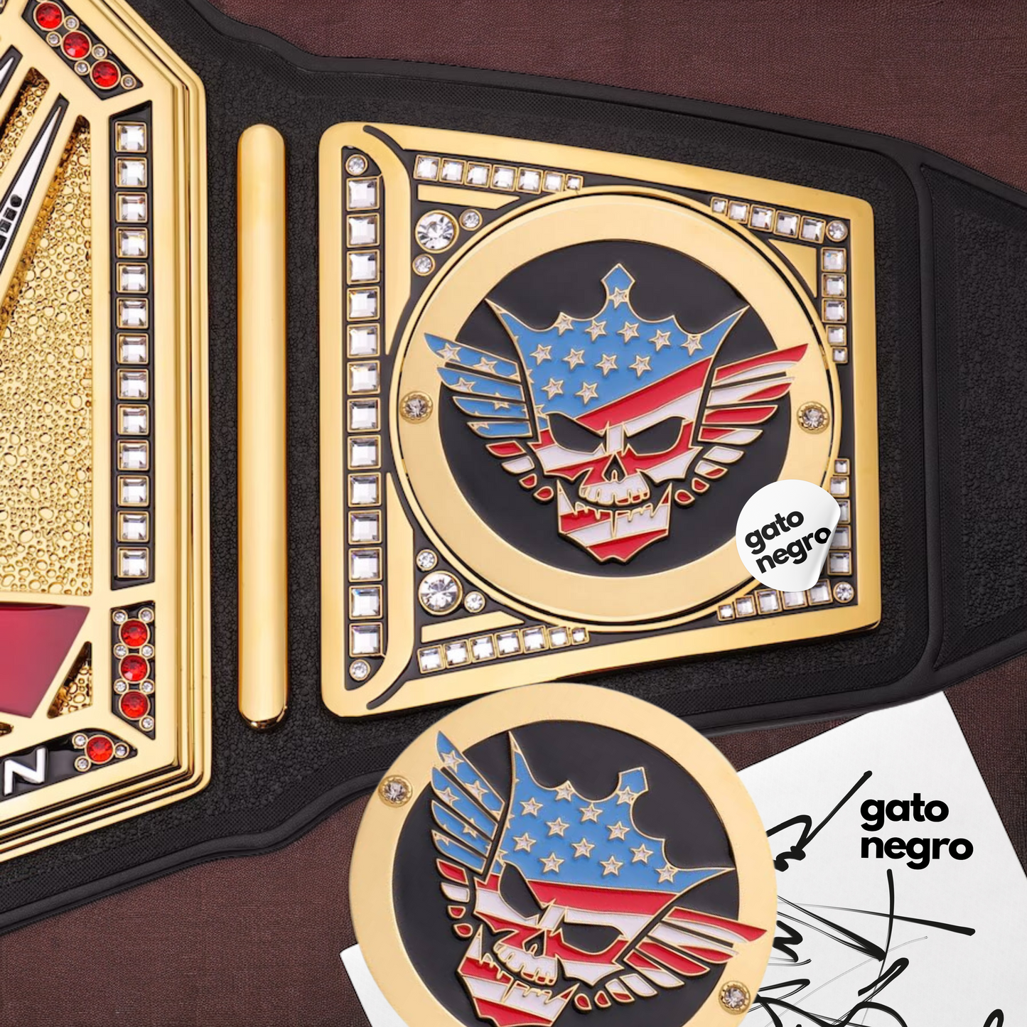 Cody Rhodes Custom Replica Side Plate Set