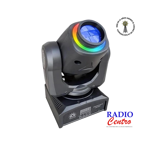 Luz Disco Profesional (Cabeza Móvil) 30W – Radio Centro