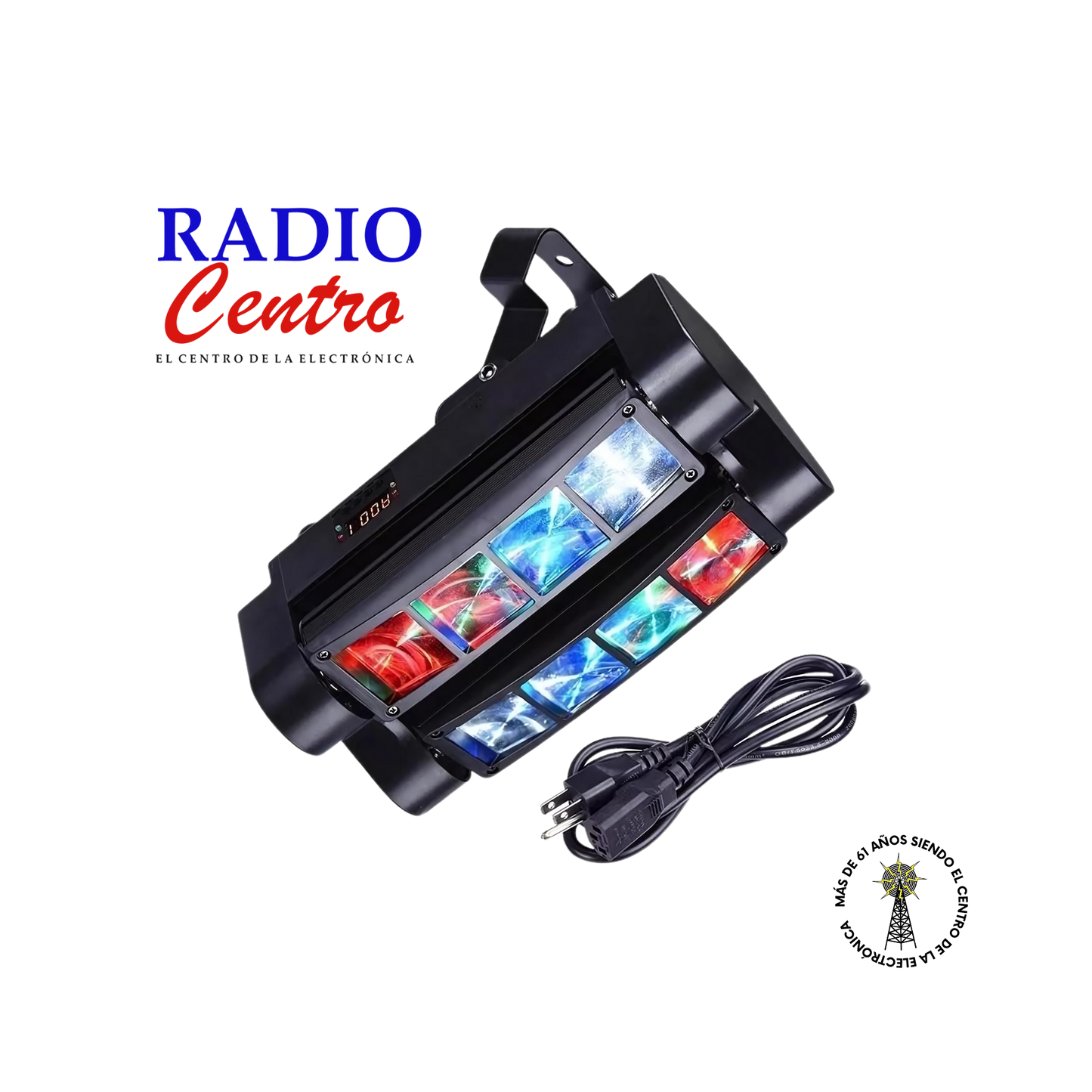 Luz Disco Profesional (Doble fila Robótica) – Radio Centro