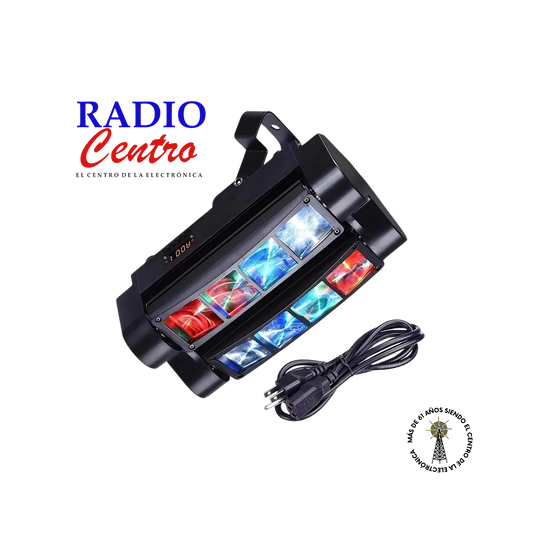 Luz Disco Profesional (Doble fila Robótica) – Radio Centro