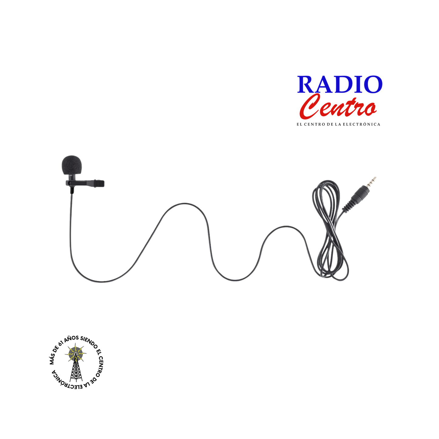 Micrófono 3,5 mm de solapa para celular – Radio Centro