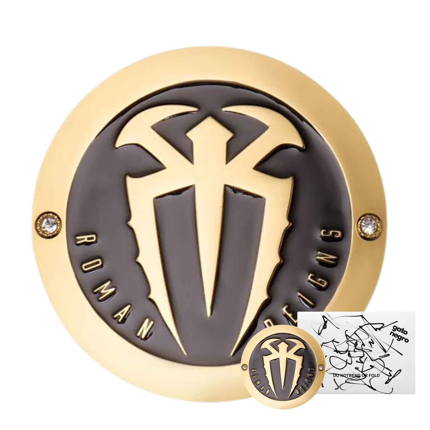 Custom Roman Reigns Replica Side Plate Set