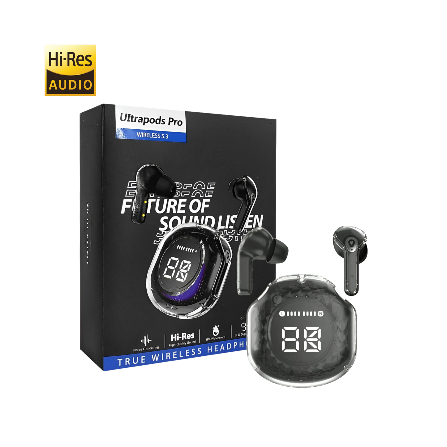 Auriculares Inalámbricos Bluetooth Ultrapods Pro Waterproof