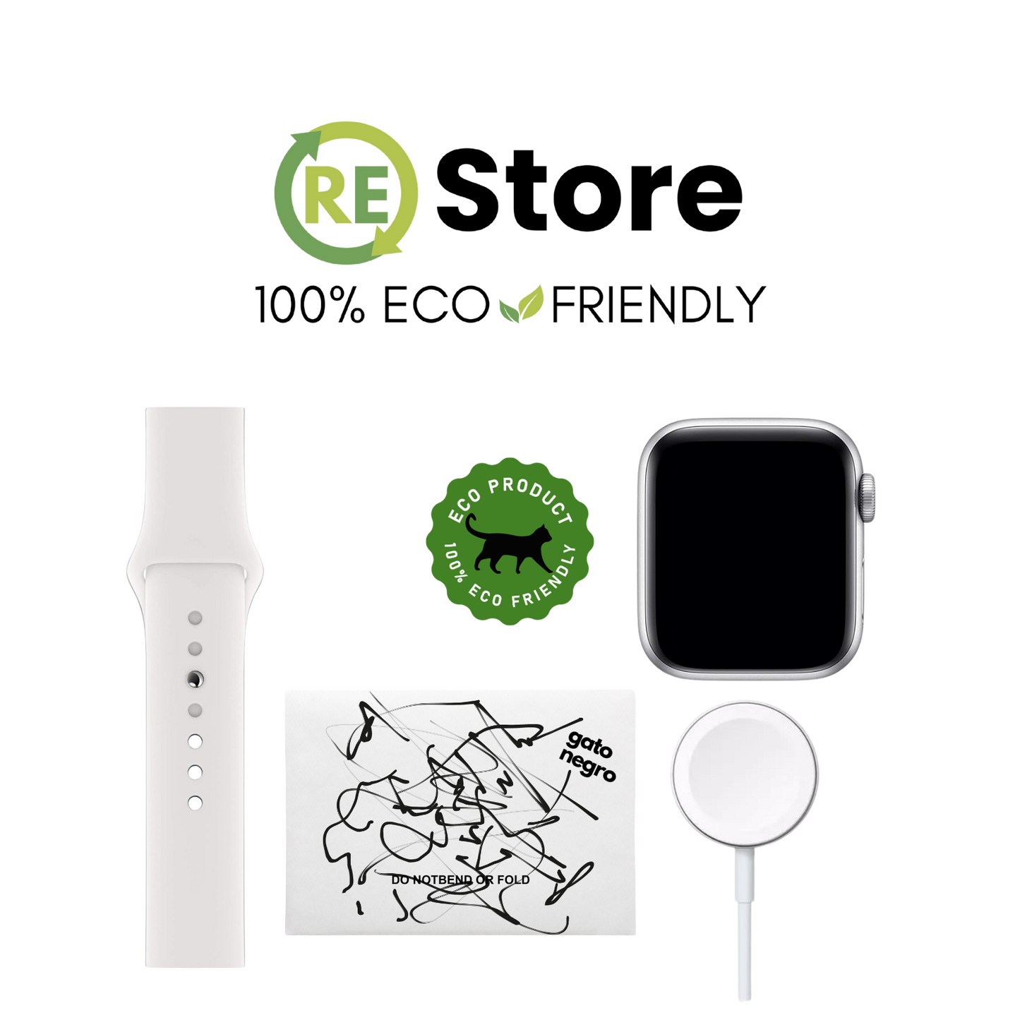 Apple Watch Series 6 GPS + Cellular (RE-Store) - Plata