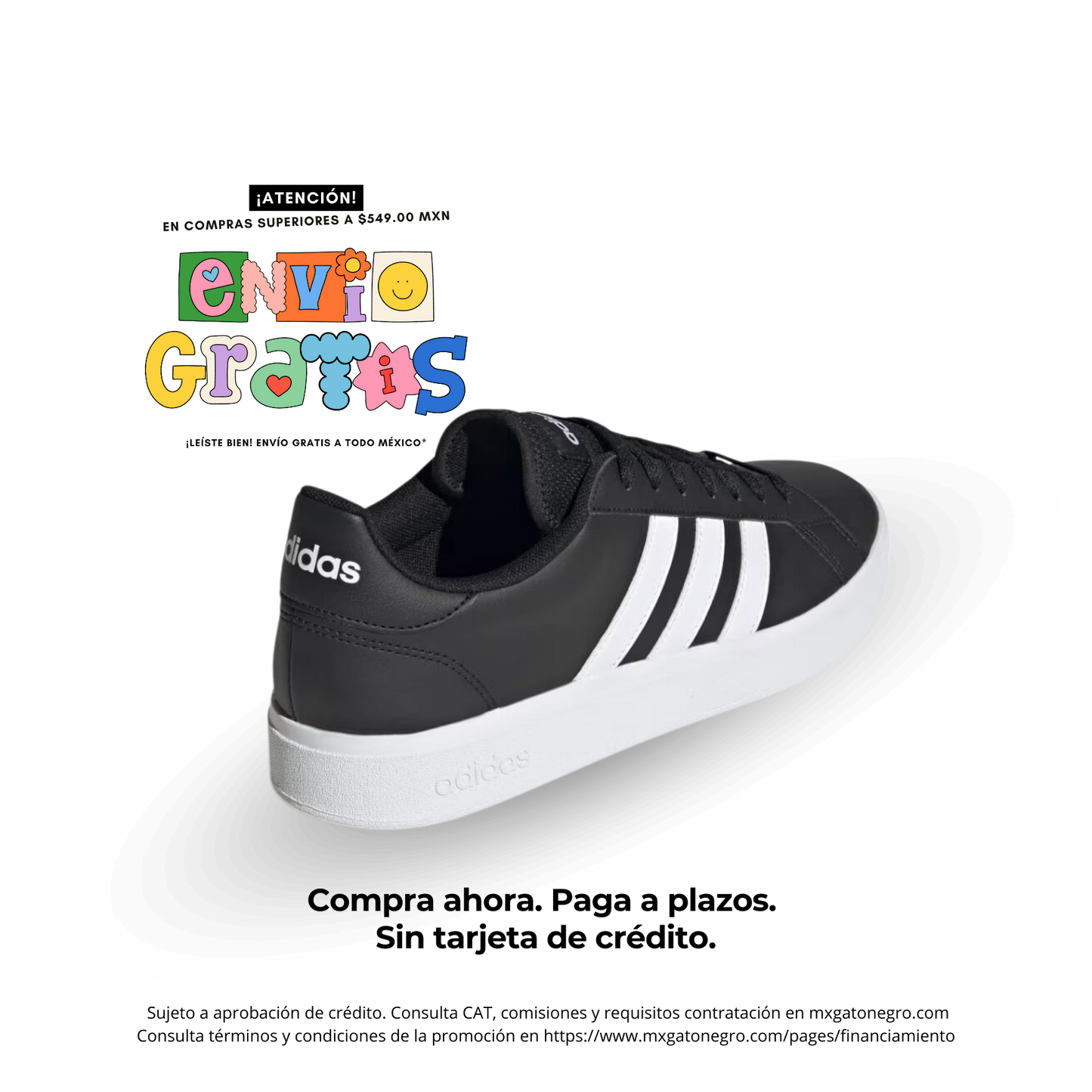 adidas Grand Court Lifestyle - Black (Premium Choice)